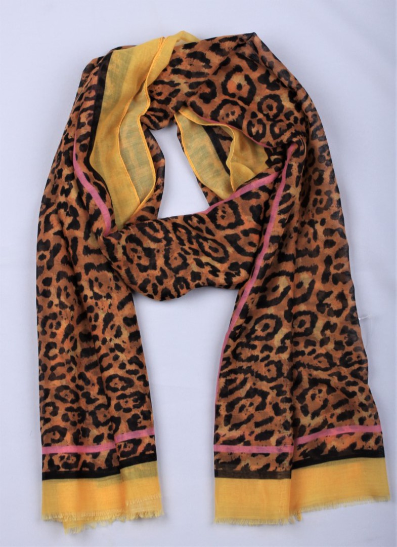 Alice & Lily printed scarf gold Style : SC/4809GOLD image 0